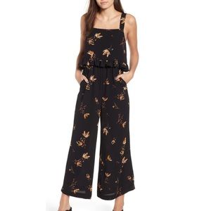 BP Ruffle Floral Jumpsuit
